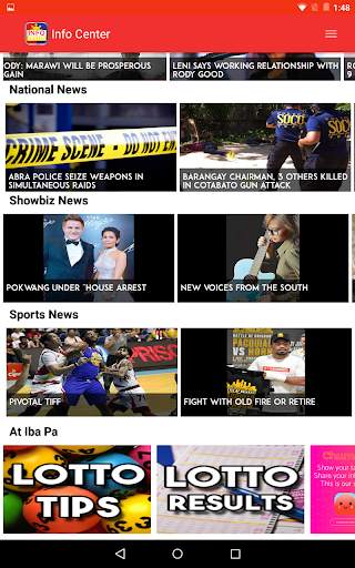 Info Center screenshot 4