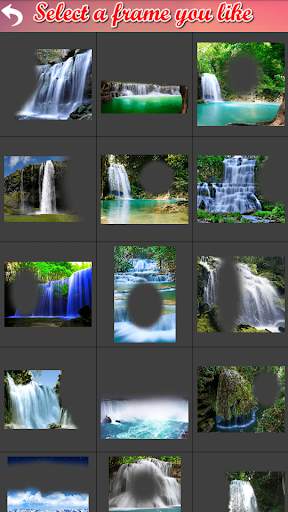 Waterfall Frame Collage screenshot 2