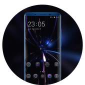 theme for black shining Music launcher 2.0.1