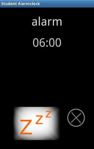 Student Alarmclock Lite screenshot 3