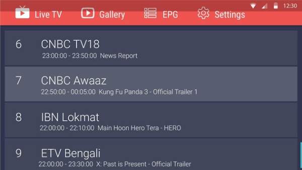 Pocket TV screenshot 2