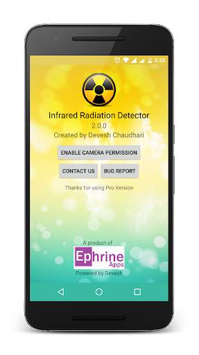 Infrared Radiation Detector screenshot 5