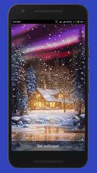 Snow LiveWallpaper 2 تصوير الشاشة