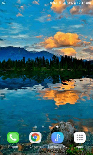 Cloudy River Live Wallpaper screenshot 3