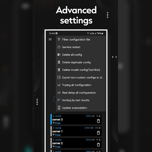 Hegza vpn screenshot 1
