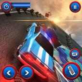 Tricky Police Car Stunts: Car Racing Stunt Game logo