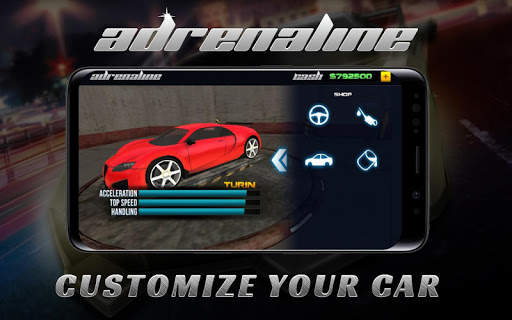 Adrenaline: Speed Rush - Free Fun Car Racing Game screenshot 1