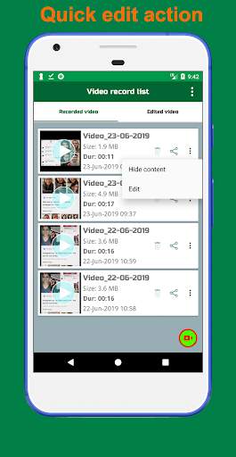 Video call recorder - record video call with audio screenshot 4