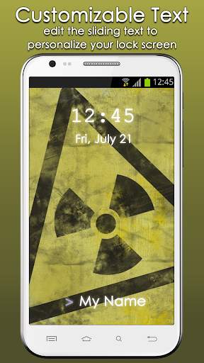 Biohazard Lock Screen screenshot 3