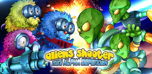Alien Shooter: Mini Alpha Defender screenshot 1