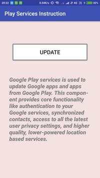 Update for Play Services screenshot 2