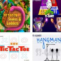 90s vs 2k - snake and ladder- ludo - xox - hangman