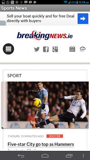 Sport News screenshot 5