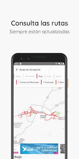 Uitsi Transporte Morelia screenshot 2