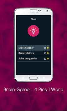Brain Game - 4 Pics 1 Word screenshot 6