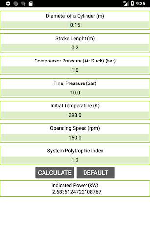 Air Compressor Calculations 3 تصوير الشاشة