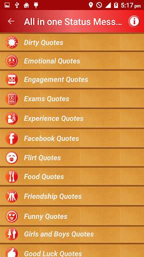 All Status Messages & Quotes screenshot 3