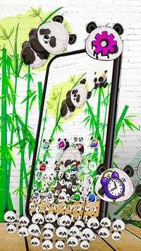 3D Panda Graffiti Gravity Themes🐼 screenshot 2