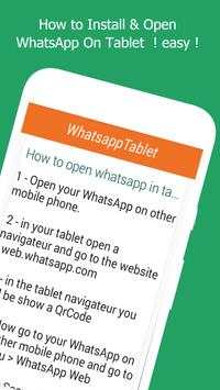 Tablet whatsweb for WhatsApp screenshot 5