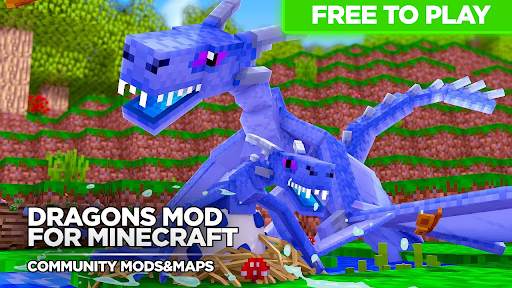 Dragons in minecraft mod screenshot 2