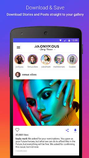 Anonymous Story Viewer for Instagram screenshot 2