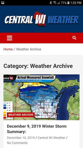 Central WI Weather screenshot 3