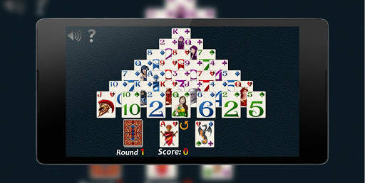 Pyramid Solitaire classic game screenshot 7