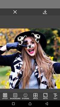 Sweet Camera, Face Filter, Selfie Editor, collage screenshot 3