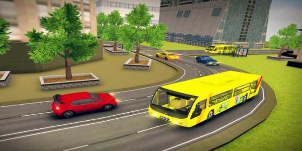 Real Coach Bus Simulator Games - Metro Shuttle Sim screenshot 4