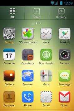 Dust Beta Go Launcher Ex Theme screenshot 2