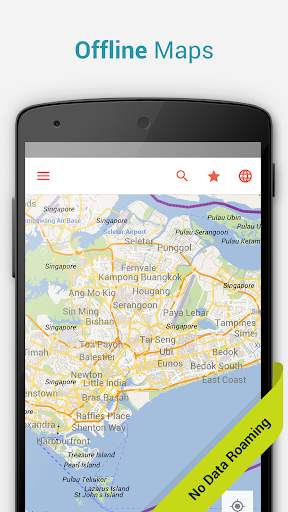 Singapore Offline City Map screenshot 1
