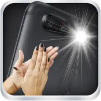 Clap to flash light on/off : Flash LED