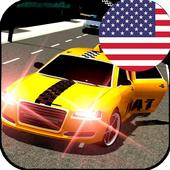 USA Taxi Driver City Game icon