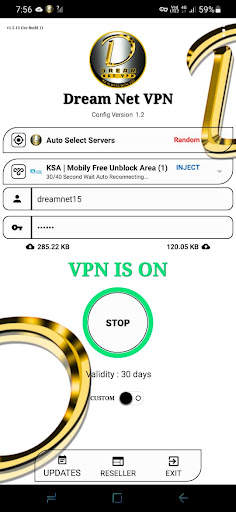 Dream Net VPN screenshot 3