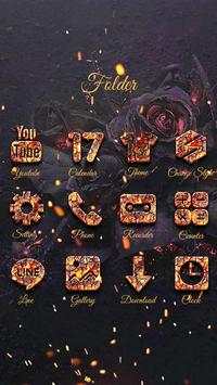 Ashbringer  Go Launcher Theme screenshot 3