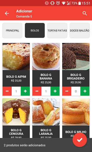Interface Comanda Mobile screenshot 3