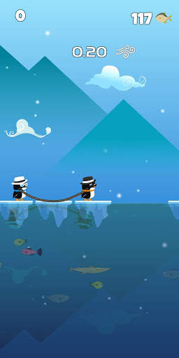 Penguin Rescue! Rope 1 تصوير الشاشة