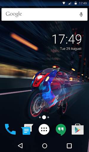 Urban Moto Animated Keyboard   Live Wallpaper स्क्रीनशॉट 6