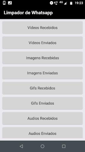 Limpador para WhatsApp screenshot 1