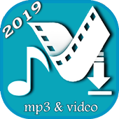 MP3 Music &amp; Video Player Downloader Free 2019 icon