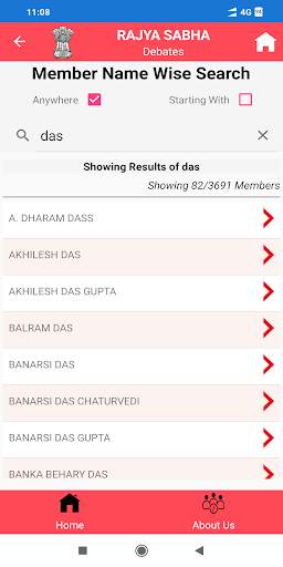 Rajya Sabha Debates screenshot 3