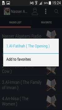 Nasser Al Qatami Quran Mp3 screenshot 2