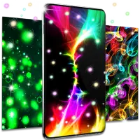 Glowing live wallpaper icon