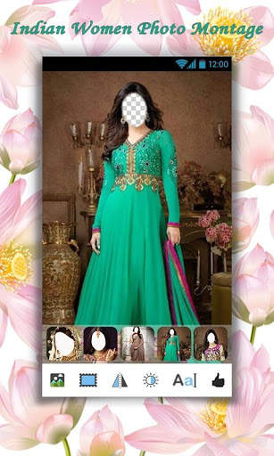 Indian Women Photo Montage screenshot 2