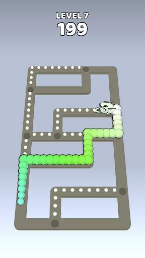 Snake Wriggle 3D - Escape Matrix screenshot 4