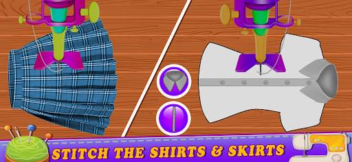 Uniform Tailor Boutique: High School Dress Up Game screenshot 6
