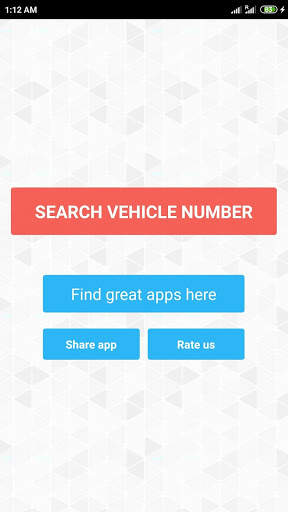 Vehicle registration details screenshot 2