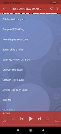 Top Slow Rock Offline 2020 screenshot 4