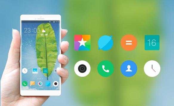 Leaf sky | xiaomi mi mix flex theme screenshot 4
