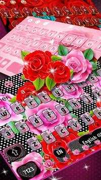 Red Roses Keyboard Theme screenshot 3